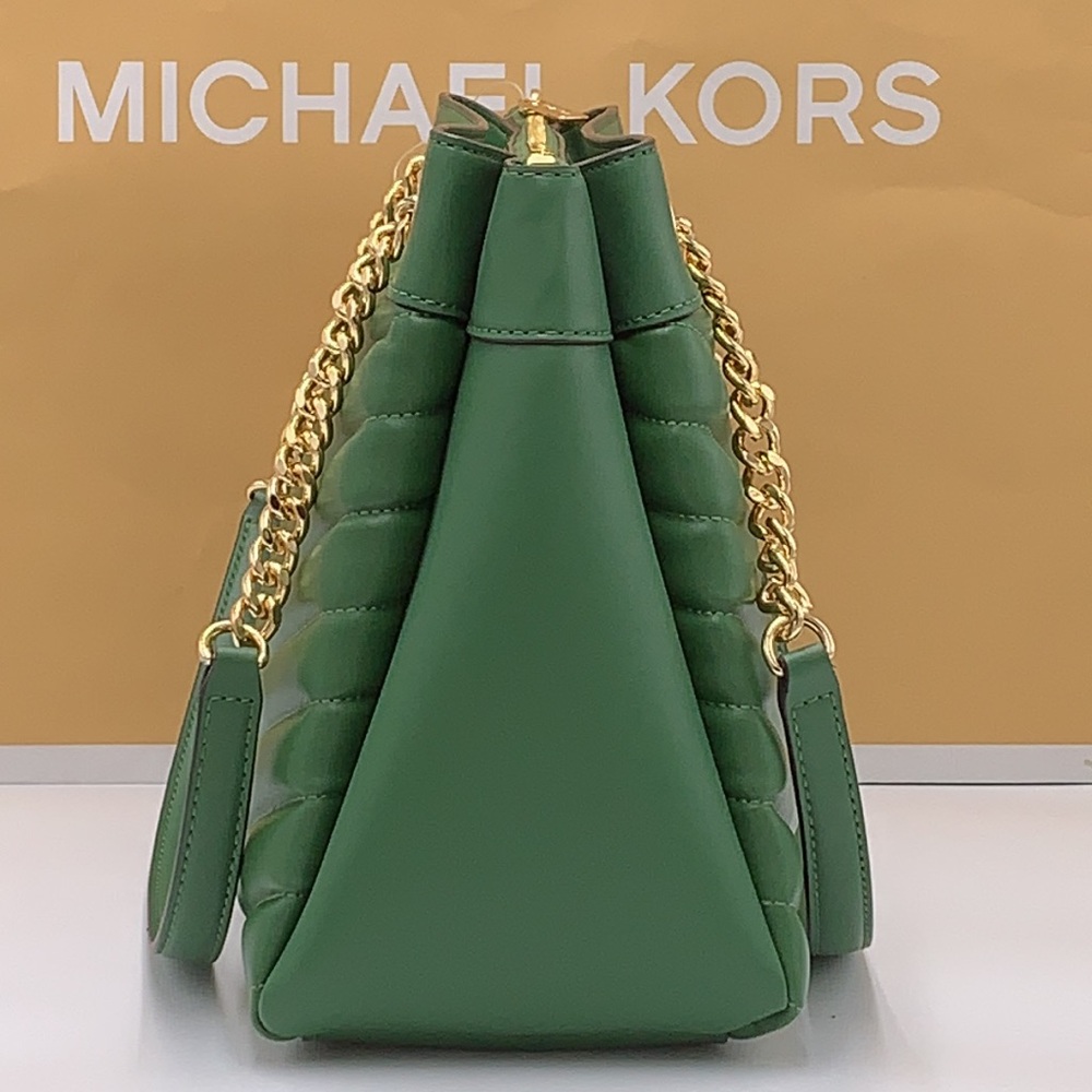 MICHAEL KORS
Whitney Medium Chain Shoulder Quilted Tote Bag Fern Green color - Picture 14 of 16